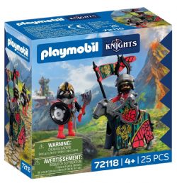 PLAYMOBIL KNIGHTS - CHEF DES CHEVALIERS DU DRAGON #72118 (0726)